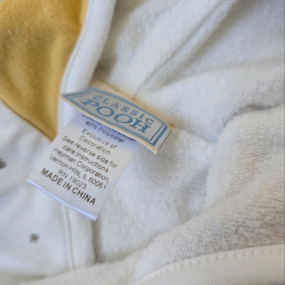 Vintage Y2K Disney Winnie the Pooh baby snuggly hooded swaddle sack - Picture 11 of 11